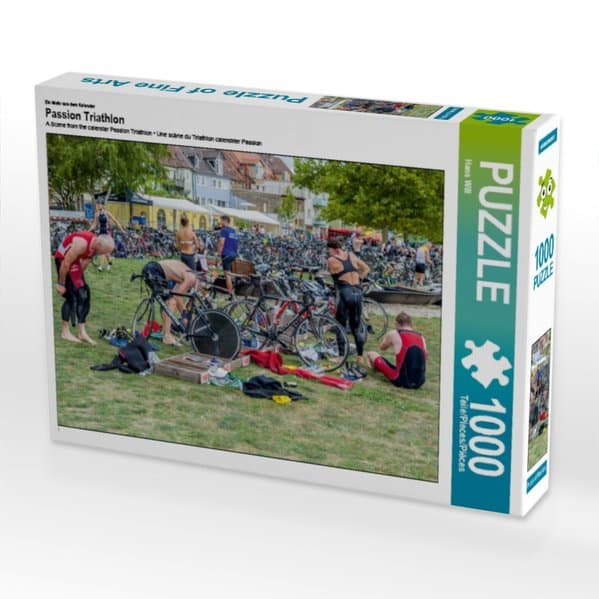 Triathlon Wechselzone, 1000 Teile