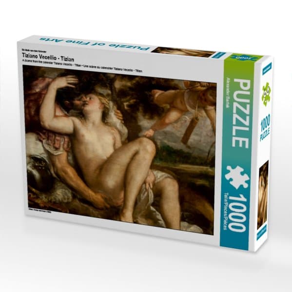 CALVENDO Puzzle Ein Motiv aus dem Kalender Tiziano Vecellio - Tizian | 1000 Teile Lege-Größe 64x48cm Foto-Puzzle für glückliche Stunden