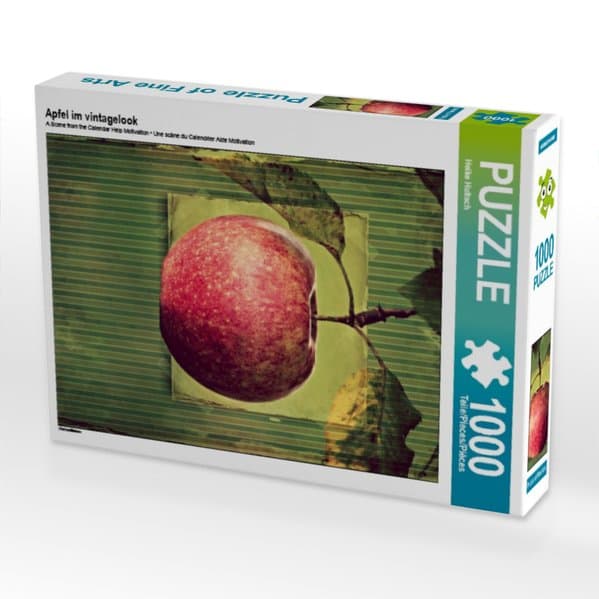 Apfel im vintagelook (Puzzle)