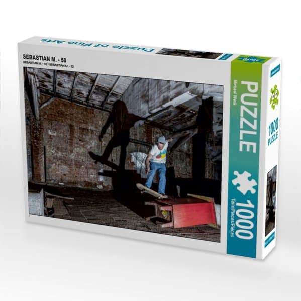 Skaten mit Licht und Schatten, 1000 Teile