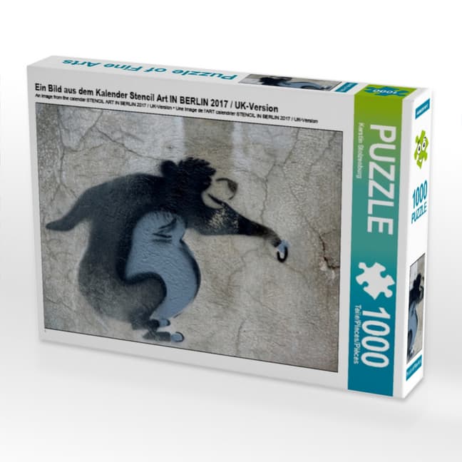 Ein Bild aus dem Kalender Stencil Art IN BERLIN 2017 / UK-Version (Puzzle)