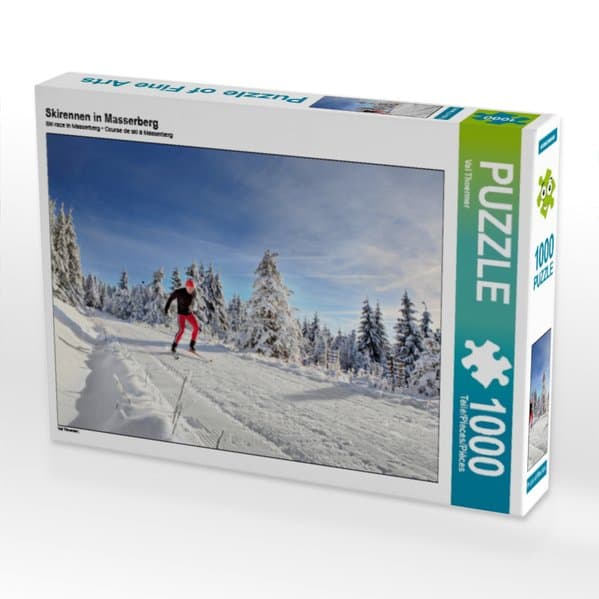 Skirennen in Masserberg (Puzzle)
