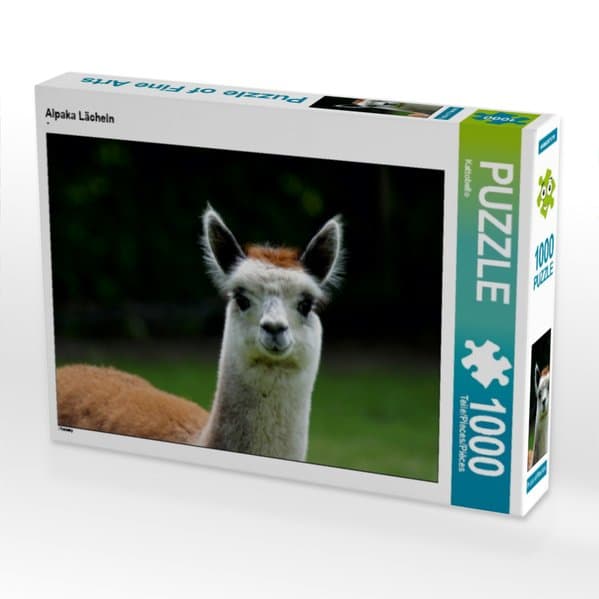 Alpaka Lächeln (Puzzle)