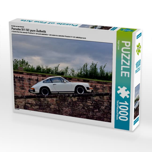 CALVENDO Puzzle Ein Motiv aus dem Kalender Porsche 911 SC pure Ästhetik | 1000 Teile Lege-Größe 64x48cm Foto-Puzzle für glückliche Stunden