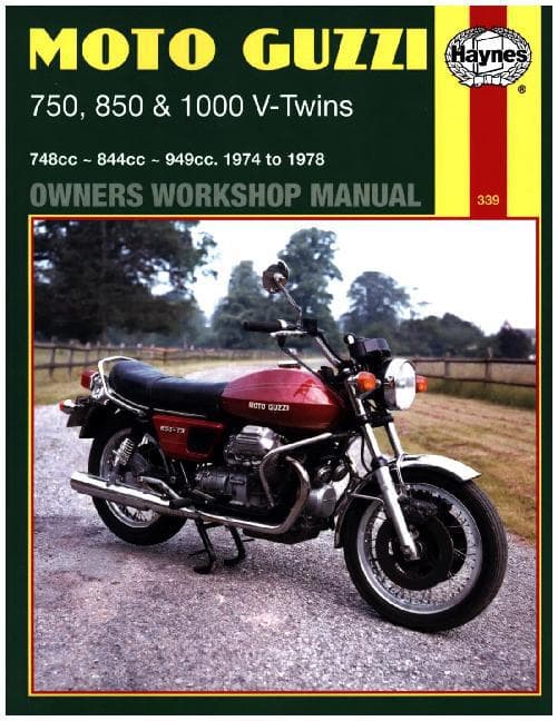 Moto Guzzi 750, 850 & 1000 V-Twins (74 - 78)
