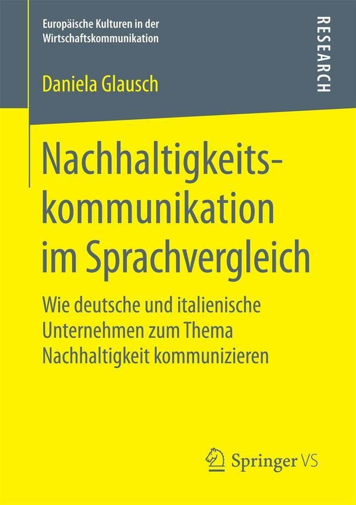 Nachhaltigkeitskommunikation im Sprachvergleich