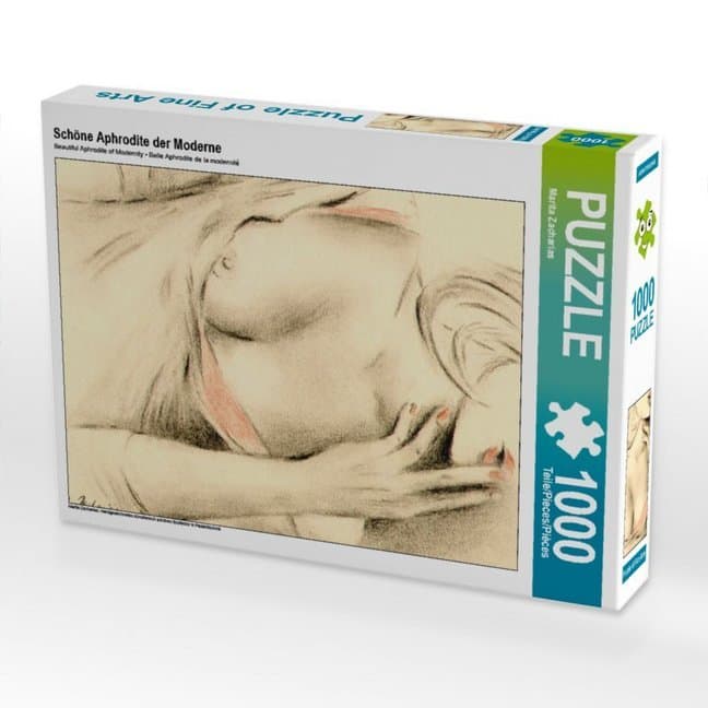 CALVENDO Puzzle Schöne Aphrodite der Moderne 1000 Teile Lege-Größe 48 x 64 cm Foto-Puzzle Bild von M