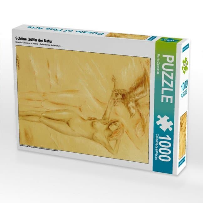 CALVENDO Puzzle Schöne Göttin der Natur 1000 Teile Lege-Größe 48 x 64 cm Foto-Puzzle Bild von Marita