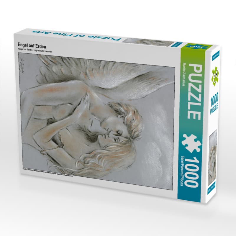 CALVENDO Puzzle Engel auf Erden 1000 Teile Lege-Größe 48 x 64 cm Foto-Puzzle Bild von Marita Zachari