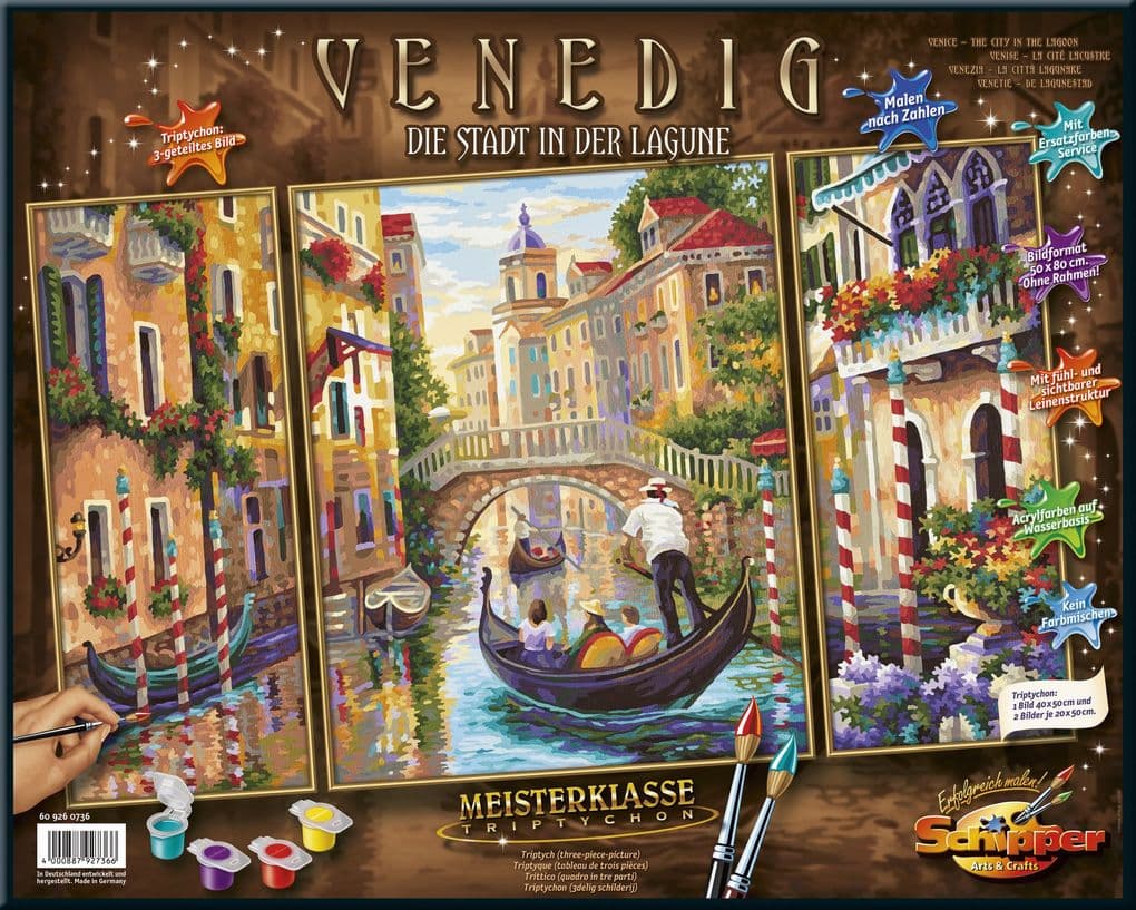 Schipper Malen nach Zahlen - Venedig - Die Stadt in der Lagune