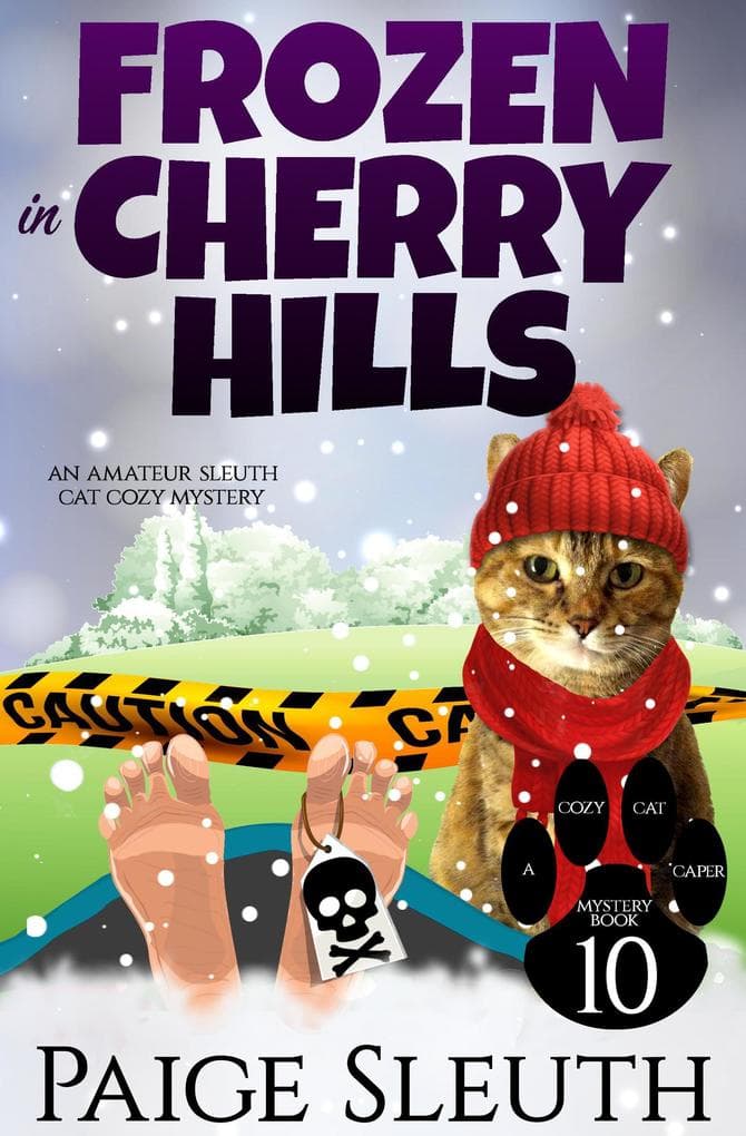 Frozen in Cherry Hills: An Amateur Sleuth Cat Cozy Mystery (Cozy Cat Caper Mystery, #10)