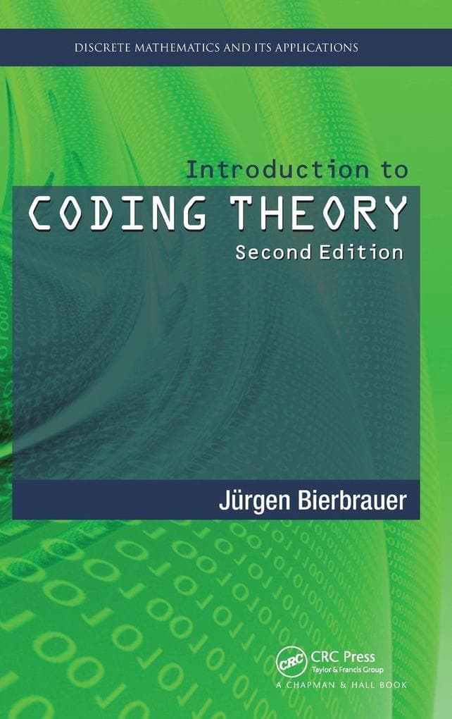 Introduction to Coding Theory