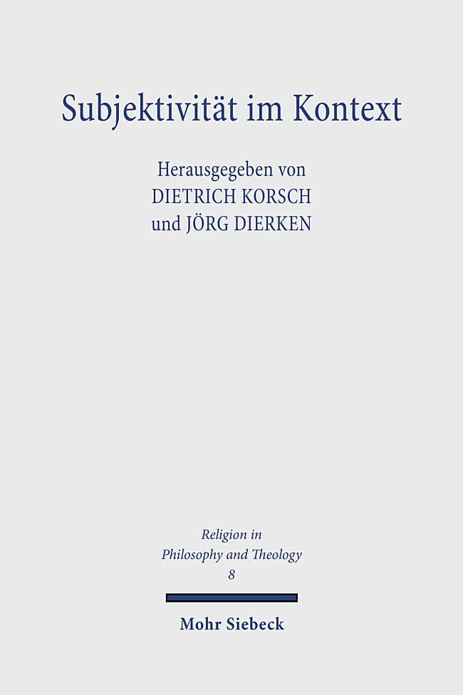 Subjektivität im Kontext
