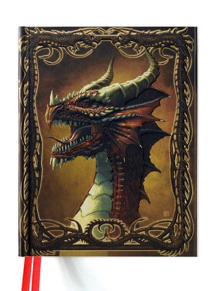 Kerem Beyit: Red Dragon (Blank Sketch Book)