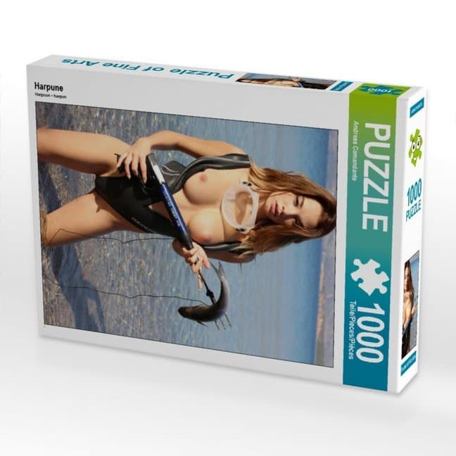 CALVENDO Puzzle Harpune 1000 Teile Lege-Größe 48 x 64 cm Foto-Puzzle Bild von Andreas Comandante