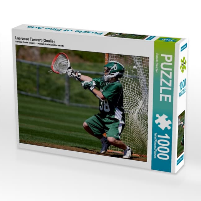 Lacrosse Torwart (Goalie) (Puzzle)