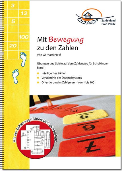 Mit Bewegung zu den Zahlen. Bd.1