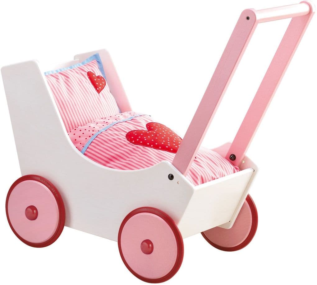 HABA - Puppenwagen Herzen