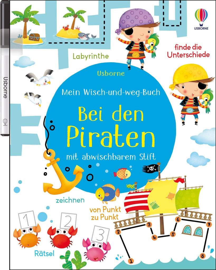 Mein Wisch-und-weg-Buch: Bei den Piraten