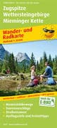 Zugspitze - Wettersteingebirge - Mieminger Kette. Wander- und Radkarte 1 : 35 000