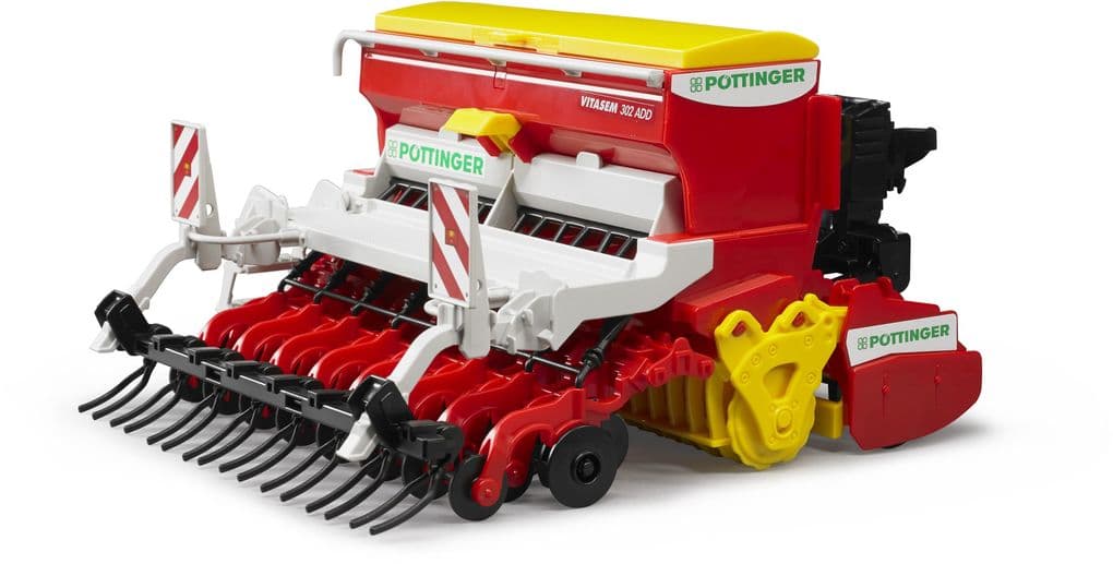 Bruder - Pöttinger Vitasem 302ADD Kreiselegge-Sämaschine