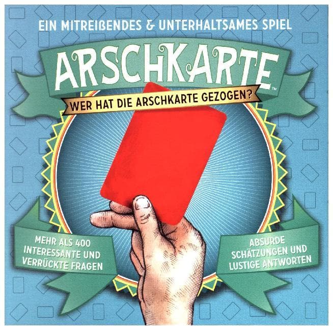 Arschkarte - Wer hat die Arschkarte gezogen?