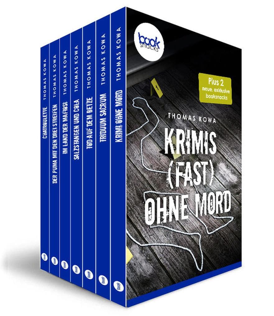 Krimis (fast) ohne Mord: 7 booksnacks in einem Band - mit zwei neuen Stories exklusiv