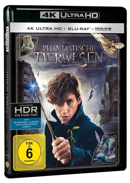 Phantastische Tierwesen und wo sie zu finden sind 4K, 1 UHD-Blu-ray