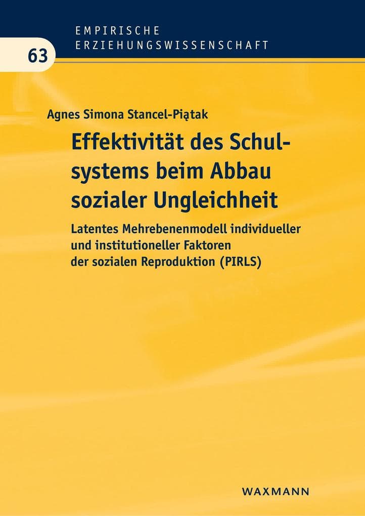 Effektivität des Schulsystems beim Abbau sozialer Ungleichheit