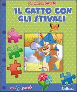 Il gatto con gli stivali. Finestrelle in puzzle