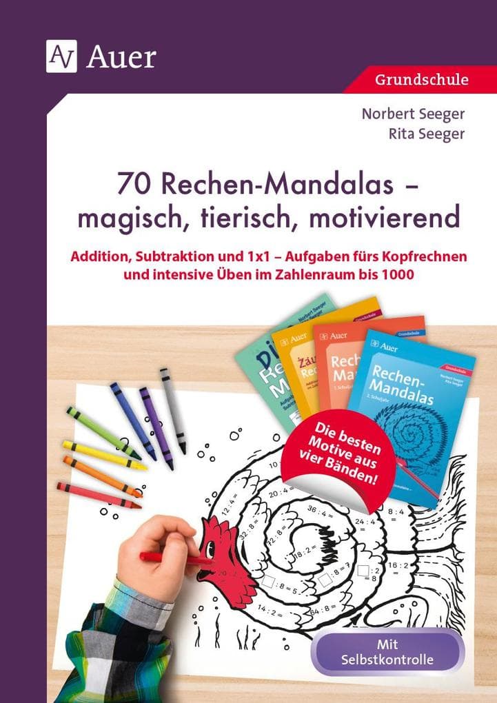 70 Rechenmandalas - magisch, tierisch, motivierend