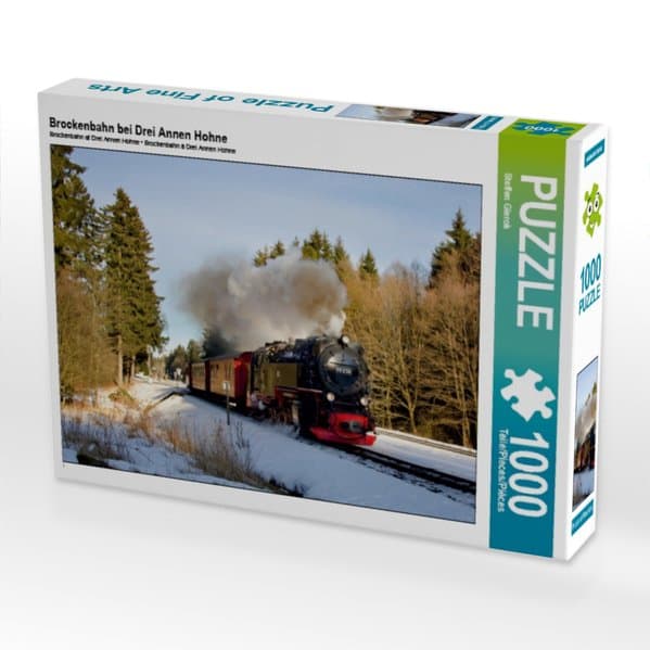Brockenbahn bei Drei Annen Hohne (Puzzle)