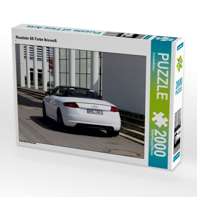 Roadster 8S Farbe Ibisweiß (Puzzle)
