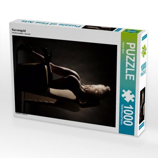 CALVENDO Puzzle Kurvengold 1000 Teile Lege-Größe 48 x 64 cm Foto-Puzzle Bild von Stefan Weis