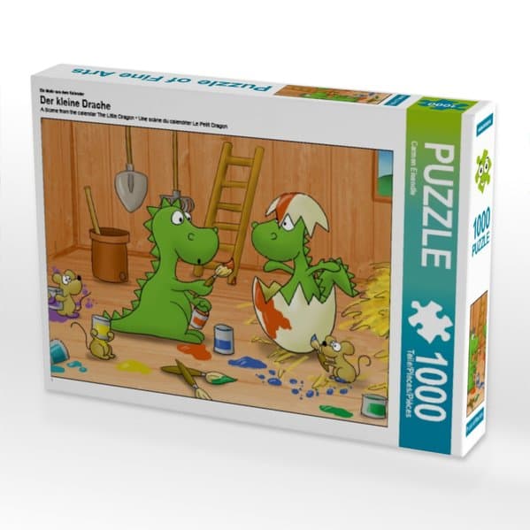 Ein Motiv aus dem Kalender Der kleine Drache (Puzzle)