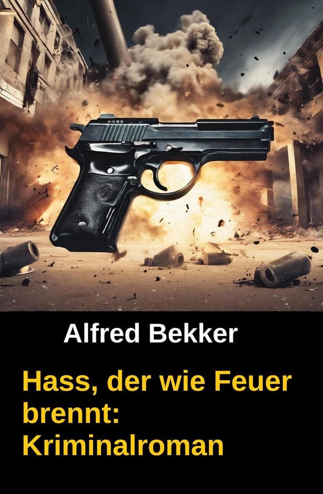 Hass, der wie Feuer brennt: Kriminalroman (Alfred Bekker Thriller Edition)