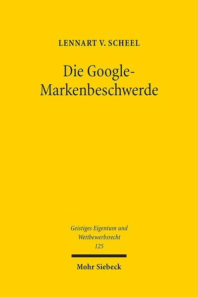 Die Google-Markenbeschwerde