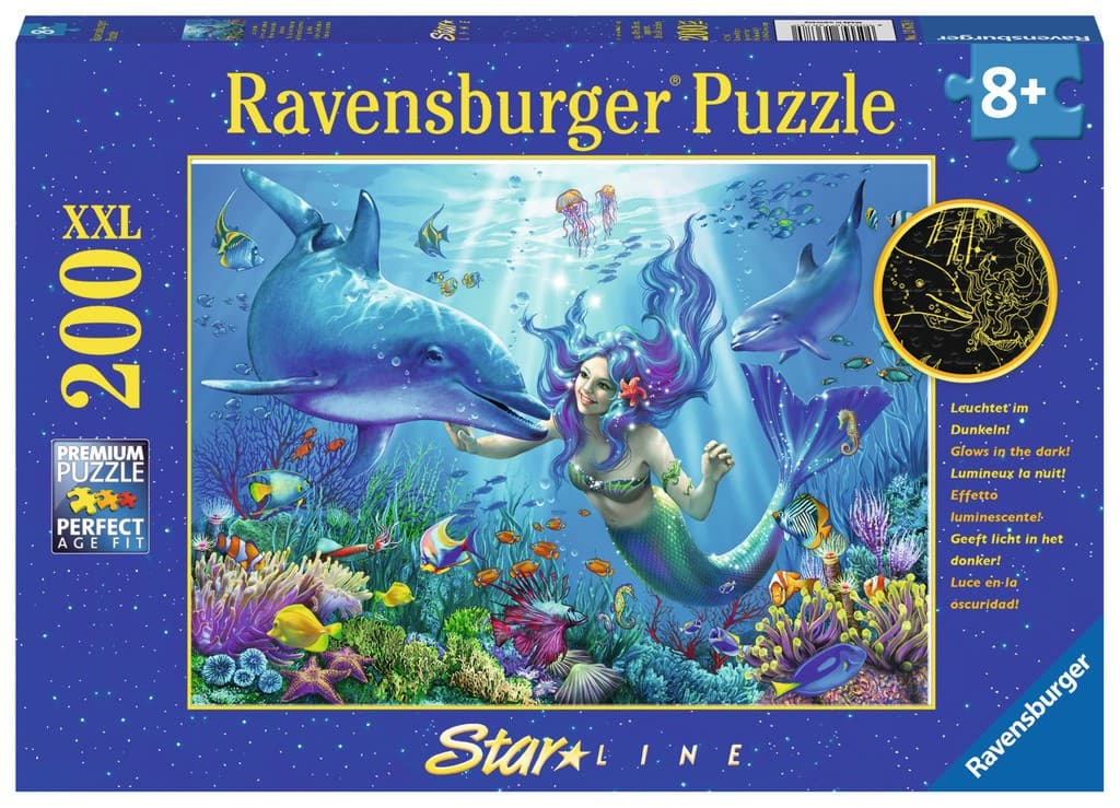 Leuchtendes Unterwasserparadies Sonderserie Puzzle 200 Teile XXL