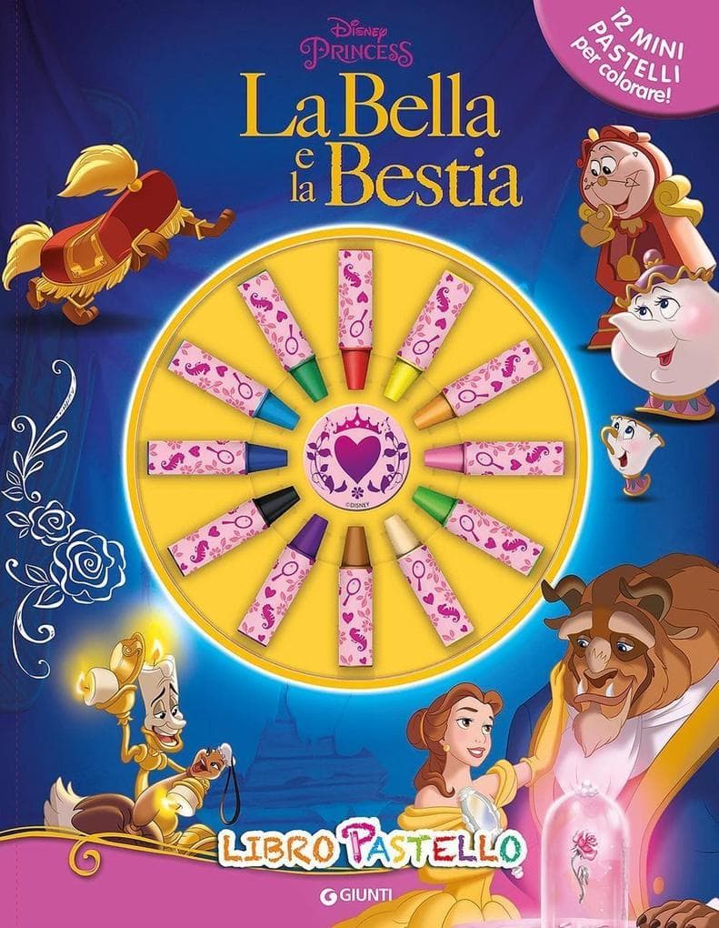 La Bella e la Bestia. Libro pastello