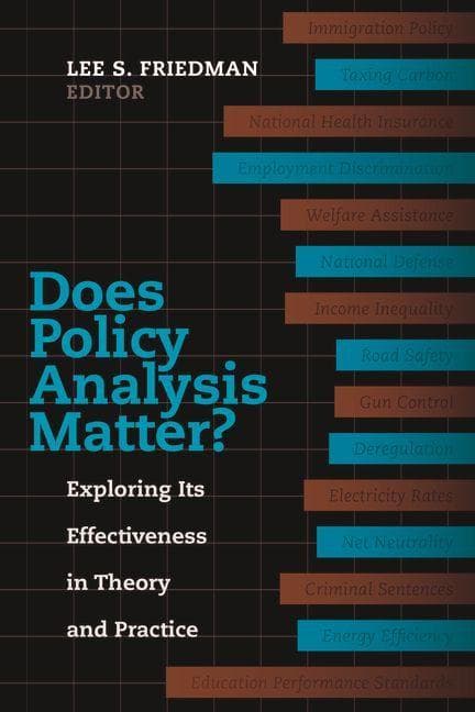 Does Policy Analysis Matter?