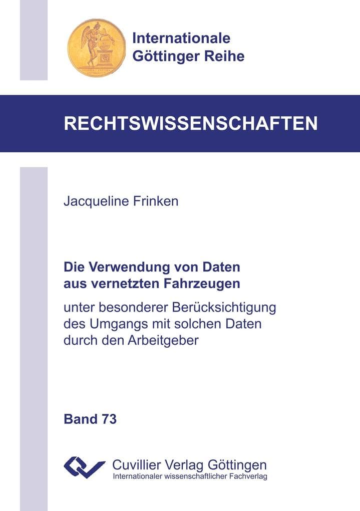 Die Verwendung von Daten aus vernetzten Fahrzeugen