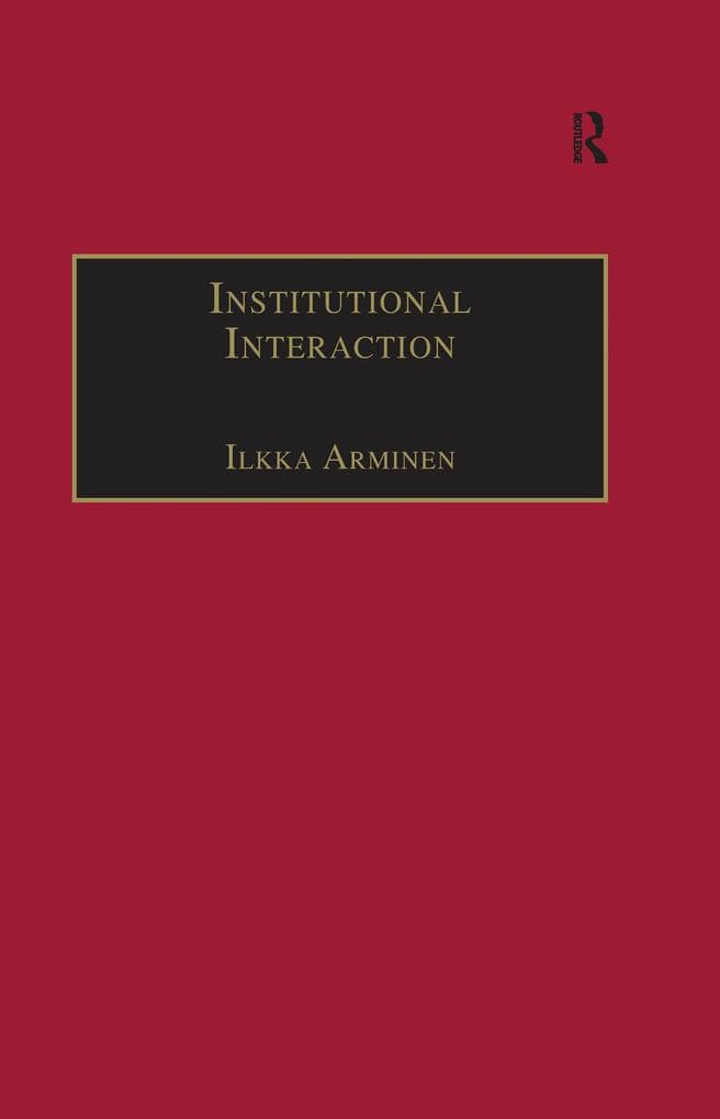 Institutional Interaction