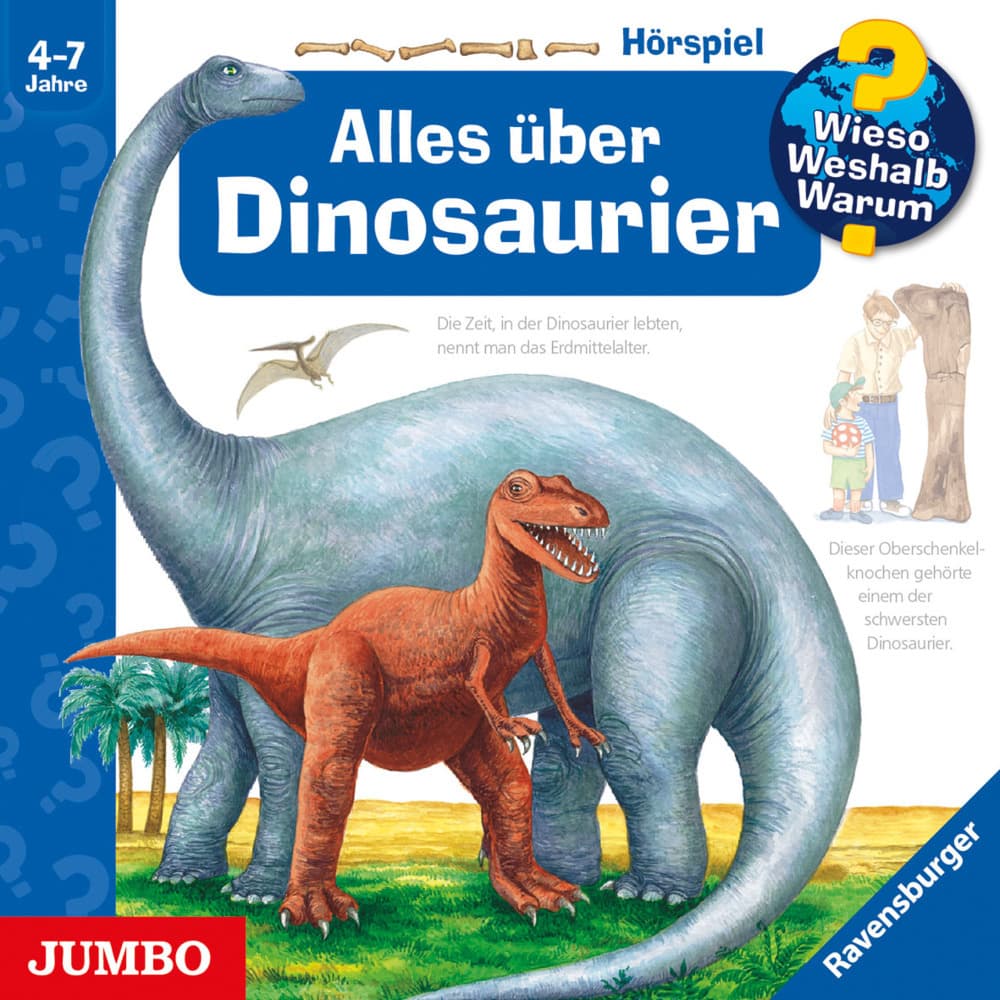 Alles über Dinosaurier, Audio-CD