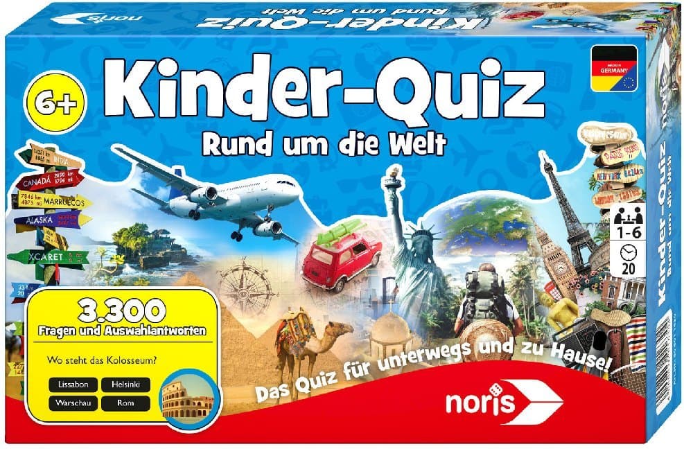 Kinderquiz Rund um die Welt