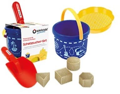 Spielstabil 7531- Schatzsucher-Set 7-teilig, Sandspielzeug