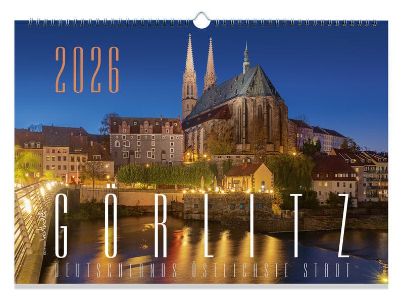 Kalender Görlitz 2026 - Deutschlands östlichste Stadt