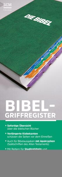 Bibel-Griffregister grün