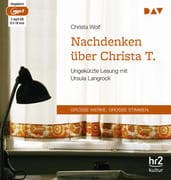 Nachdenken über Christa T., 1 Audio-CD, 1 MP3