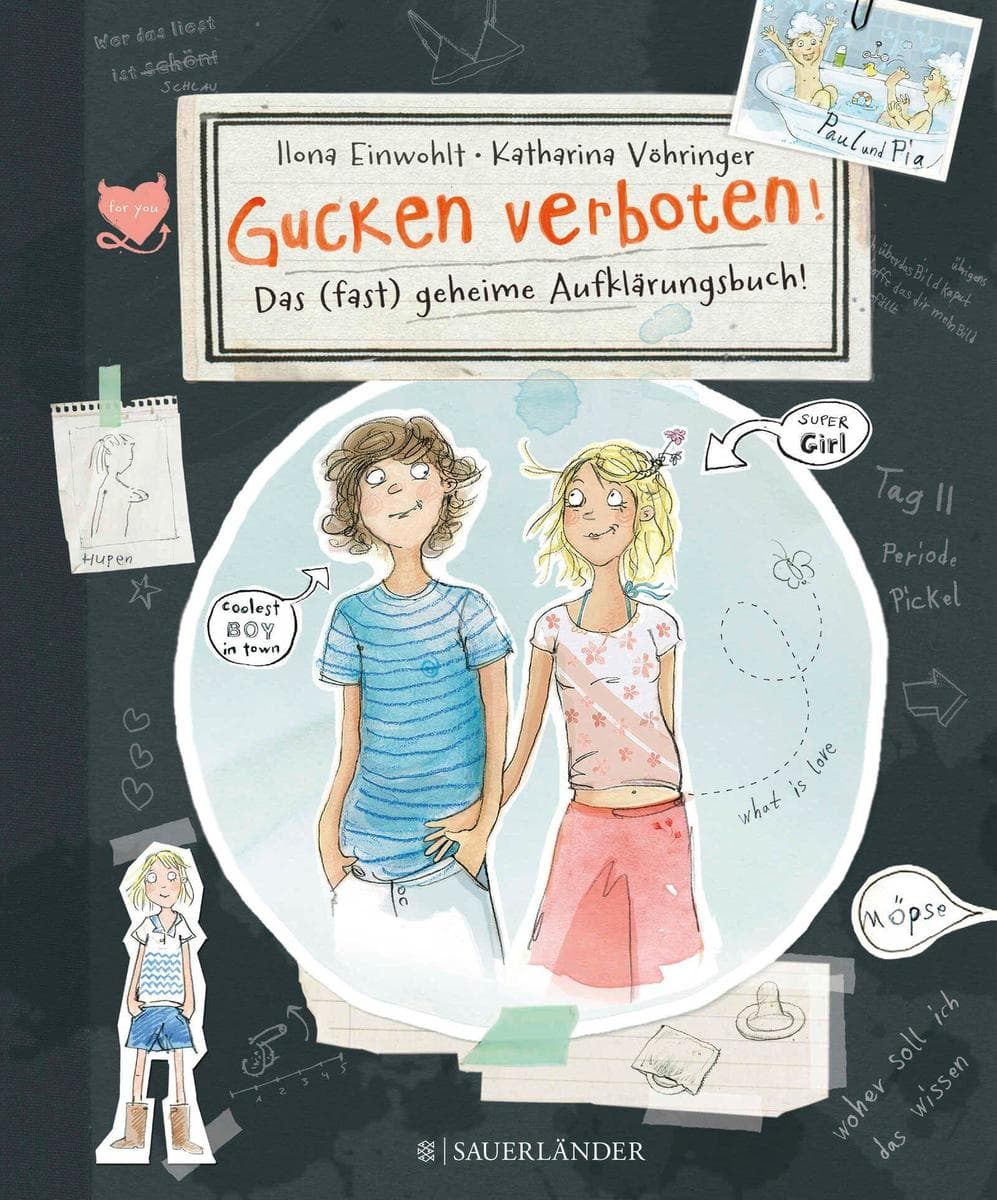 10. Ilona Einwohlt: Gucken verboten! Das (fast) geheime Aufklärungsbuch