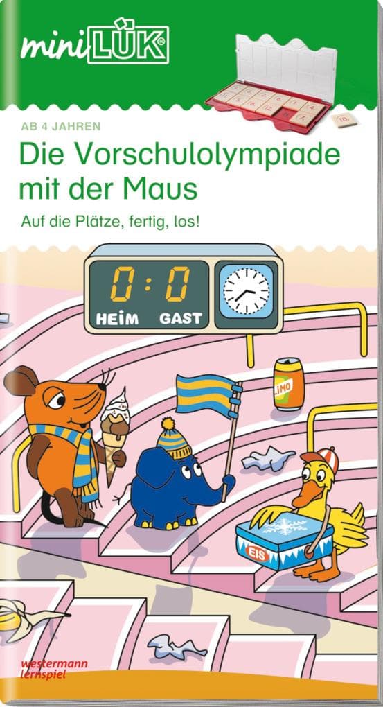 miniLÜK. Kindergarten/Vorschule Die Vorschulolympiade mit der Maus